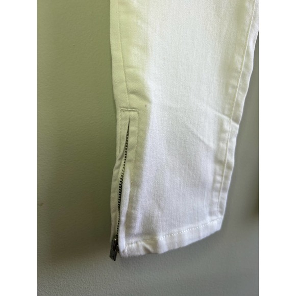Martha Stewart White Jeans Stretch Waist band and pockets Size 6P Skinny - Picture 4 of 11